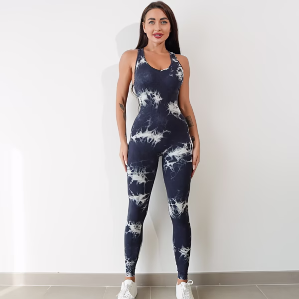 One-piece Workout Exercise Outfit Women's Breathable - Image 5