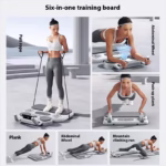 Six-in-one Multifunctional Fitness Board Abdominal Wheel - Image 3