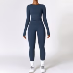 Tight-fitting Brushed Yoga Set - Image 3