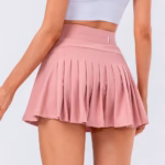 High Quality Tennis Skirt With Zipped Pocket Women Pleated Sports Skirt - Image 6