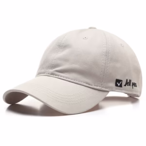 Soft top cap with side letter embroidery - Image 5