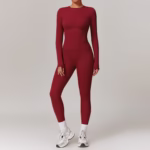 Tight-fitting Brushed Yoga Set - Image 8