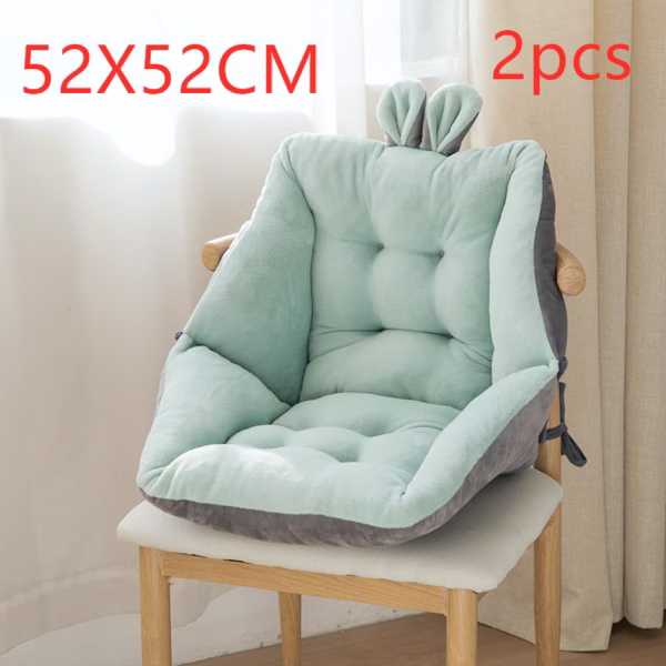Sedentary Backrest Integrated Chair Cushion Seat Cushion - Image 3