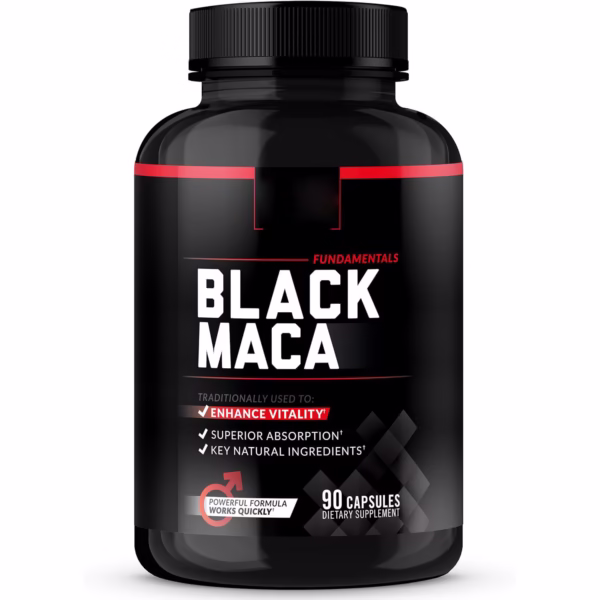 Men's Black Maca Capsules - Image 7
