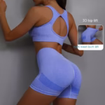 2pcs Yoga Suit Breathable - Women’s Fitness Clothing - Image 9