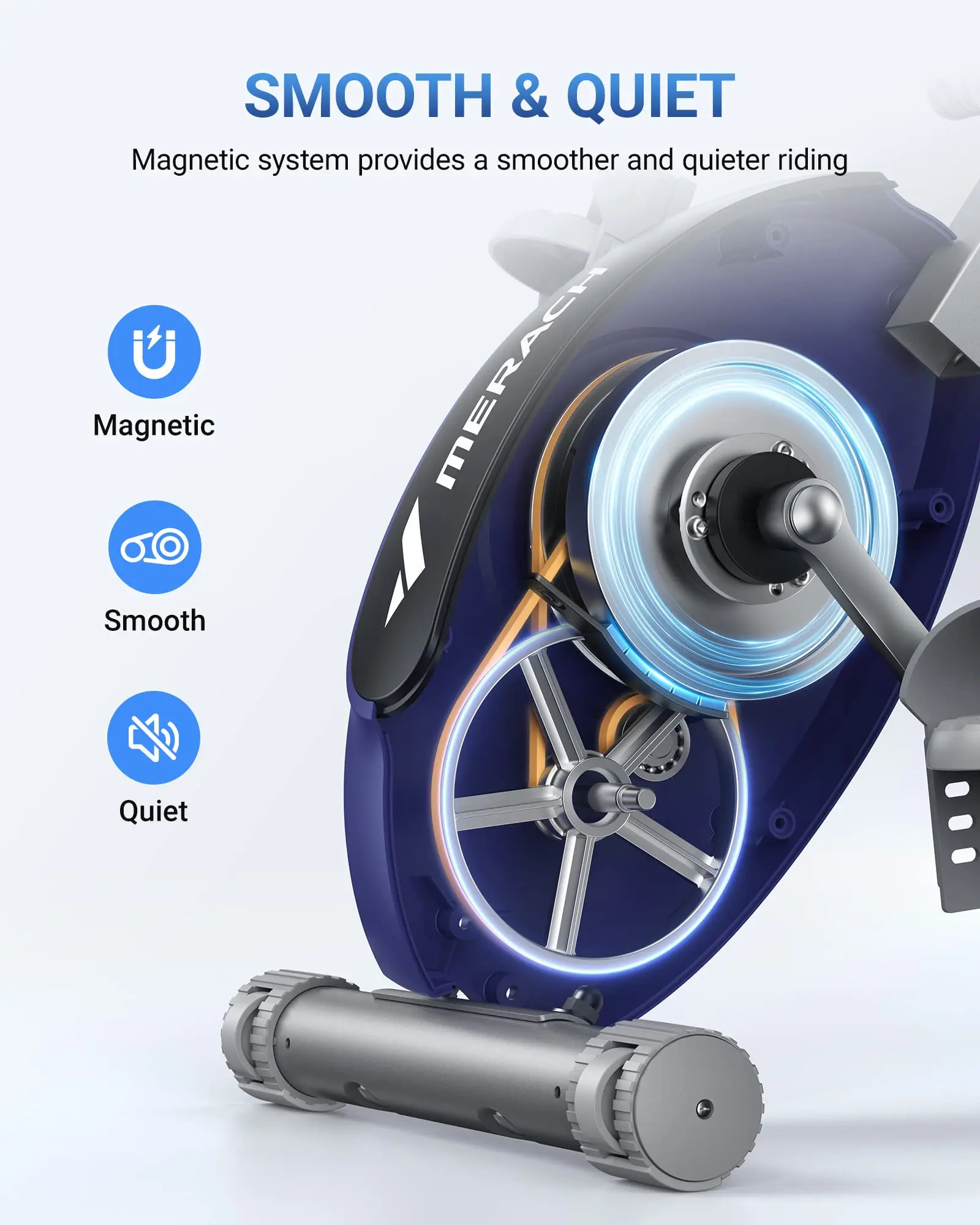 4-in-1 Folding Magnetic Exercise Bike – 16-Level Resistance, 300LB Capacity, Comfort Seat