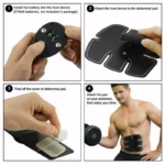 Electric Muscle Toner Machine ABS Toning Belt Simulation Fat Burner Belly Shaper - Image 8