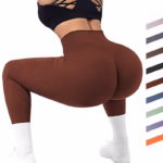 High Waist Seamless Leggings – Slimming, Elastic Yoga & Running Fitness Pants