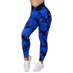 Seamless Tie Dye Leggings Women Yoga Pants Push Up Sport Fitness Running Gym Leggings - Image 6