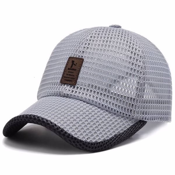 Big Eaves Summer Men's Outdoor Sunshade Sports Quick-drying Breathable Baseball Cap - Image 4