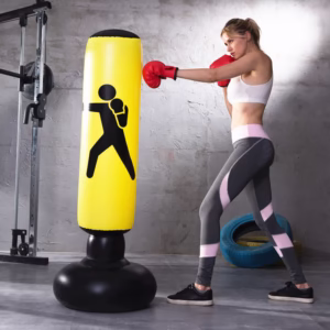 Fitness Inflatable Boxing Column Fighting Column Sandbag Vertical Venting Toy - Image 2