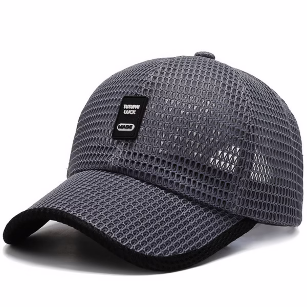 Big Eaves Summer Men's Outdoor Sunshade Sports Quick-drying Breathable Baseball Cap - Image 2