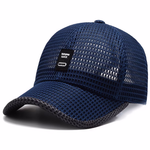 Big Eaves Summer Men's Outdoor Sunshade Sports Quick-drying Breathable Baseball Cap - Image 3