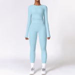 Tight-fitting Brushed Yoga Set - Image 5