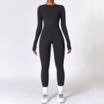 Tight-fitting Brushed Yoga Set - Image 4