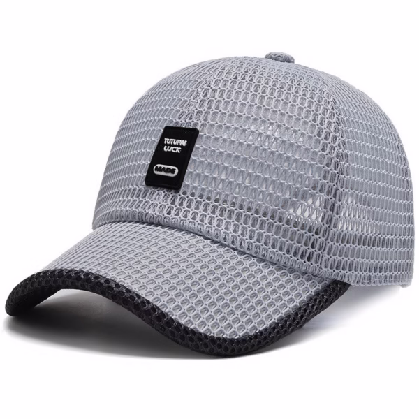 Big Eaves Summer Men's Outdoor Sunshade Sports Quick-drying Breathable Baseball Cap - Image 8