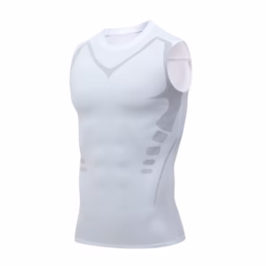 Men's Exercise Workout Quick-drying Breathable Slim Fit Tight Stretch Vest - Image 8