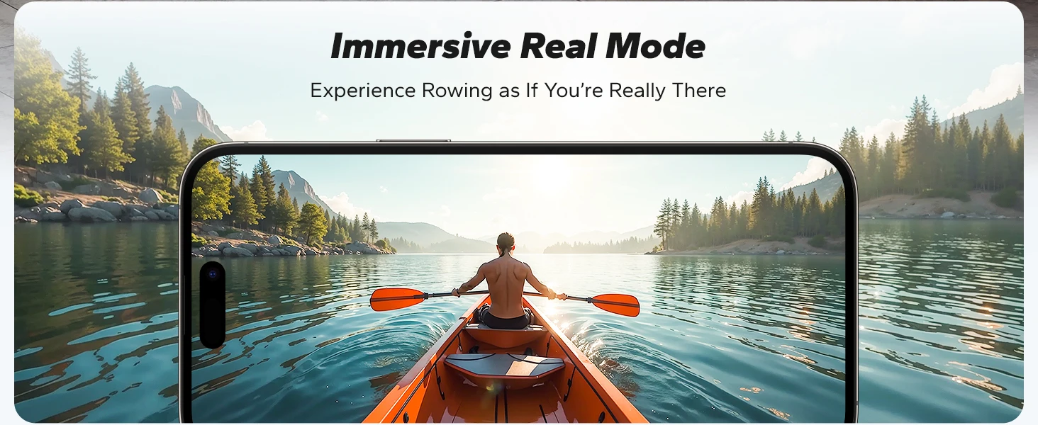 Foldable Water Rowing Machine – 400LBS Capacity with Dedicated Monitor & Comfortable Seat