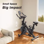 Low Noise Stationary Exercise Bike – Indoor Cycling with Tablet Mount & 270LB Capacity - Image 2