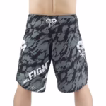 Venomous Snake Camouflage MMA Shorts – Geometric Boxing Shorts for Men & Women - Image 4