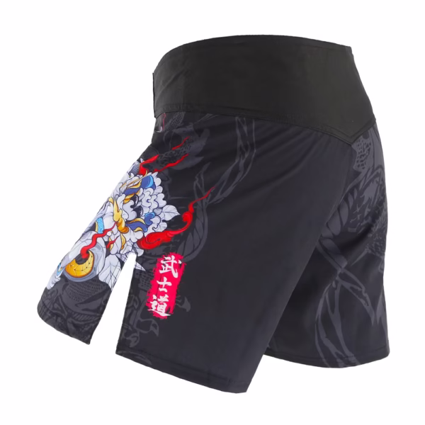 MMA Jujitsu Fight Shorts – Men's Boxing, Kickboxing & Muay Thai Training Pants - Image 2