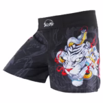 Tiger Breathable MMA Shorts – Kickboxing, Muay Thai & Boxing Training Shorts for Men
