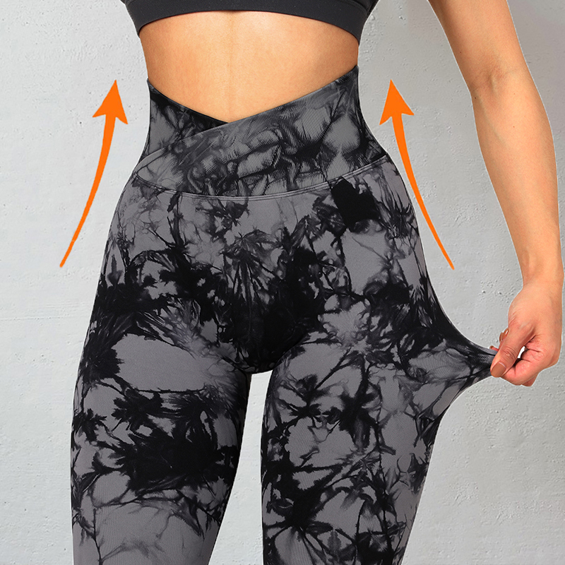 Seamless Tie Dye Leggings – Women’s Yoga & Workout Pants
