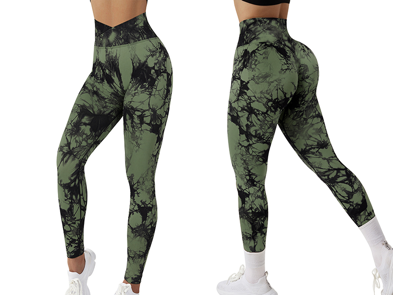 Seamless Tie Dye Leggings – Women’s Yoga & Workout Pants