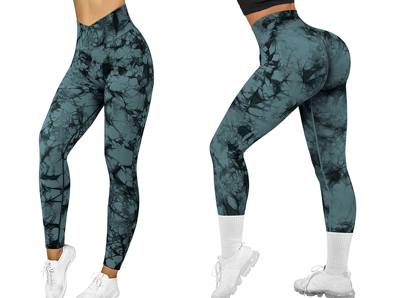 Seamless Tie Dye Leggings – Women’s Yoga & Workout Pants