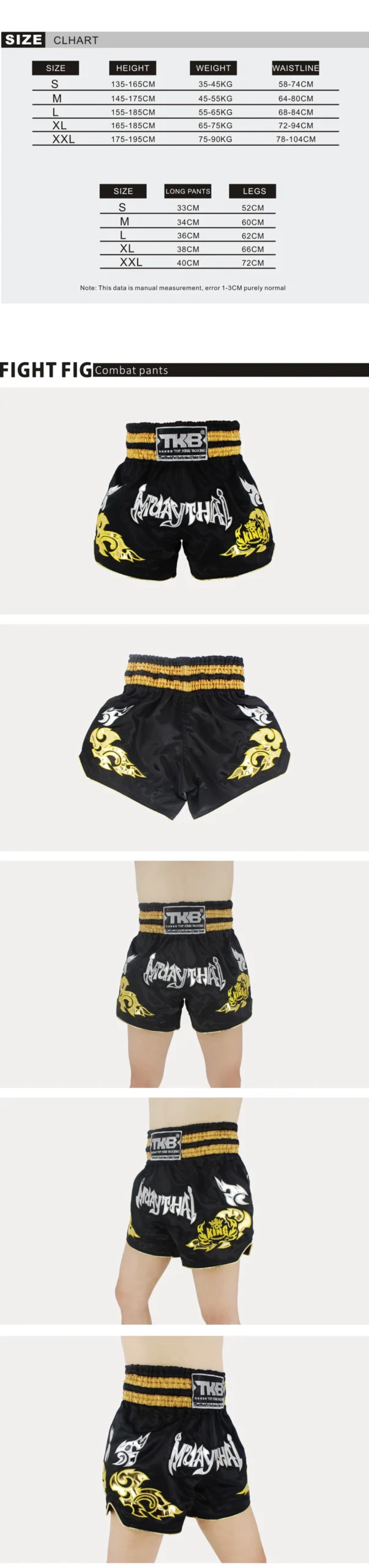 Tiger Strike Boxing Pants for Men – Tiger Print Fight Shorts for Kickboxing, Grappling & Muay Thai 19 Tiger Strike boxing pants for men - image 1