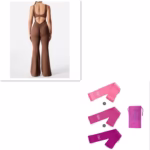 Slim Fit Hip Raise Backless Exercise Yoga Sexy Jumpsuit - Image 8