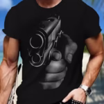 Pistol Printed T-shirt