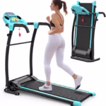 Foldable Treadmill 2.5HP Treadmill Under Desk 300 Lbs Capacity 2-in-1 With Remote Controller For Home Office