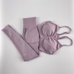 Gym Clothing Leggings Sportswear Crop-Top Yoga-Set - Image 9