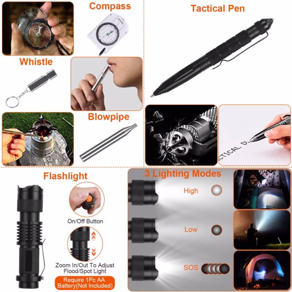 125 In 1 Professional Survival Kit - Image 4