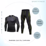 Men's Compression Run jogging Sports Set - Image 8