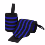 Power Lifting Bench Press Anti-sprain Professional Sports Pressure Booster Stripe Wrist Winding Elastic Bandage - Image 7