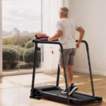 Folding Treadmill Electric Running Machine - Image 5