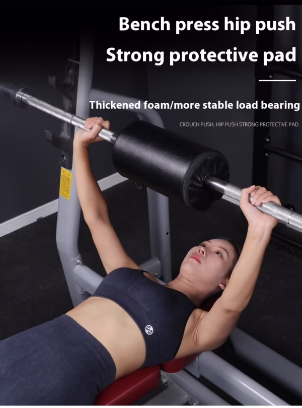 Barbell Bench Press Hip Padded Push Multi-functional Square Protection Mat - Image 3