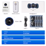 Mini Massage Cervical Massager Patch 8 Modes 19 Gears - Image 7