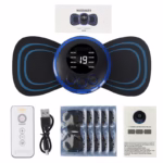 Mini Massage Cervical Massager Patch 8 Modes 19 Gears