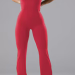 Slim Fit Hip Raise Backless Exercise Yoga Sexy Jumpsuit - Image 10