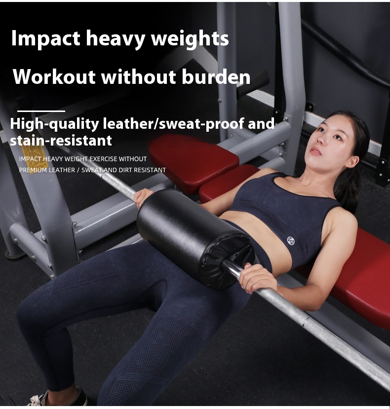 Barbell Bench Press Hip Padded Push Multi-functional Square Protection Mat