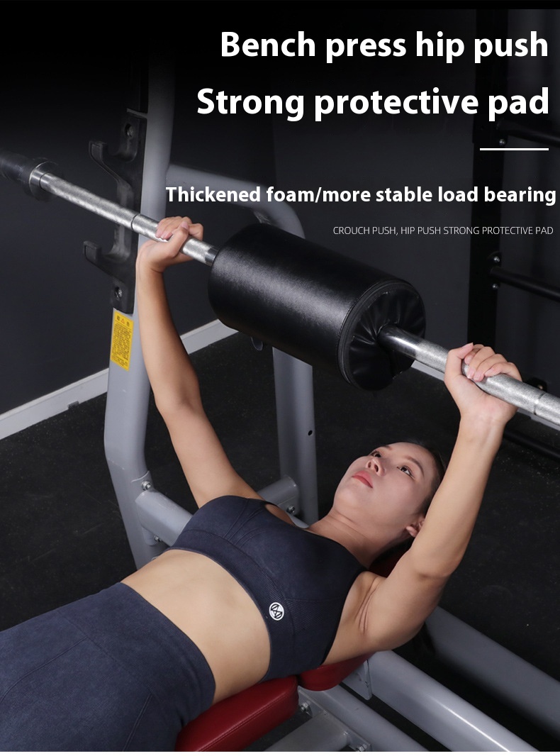 Barbell Bench Press Hip Padded Push Multi-functional Square Protection Mat