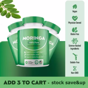 Pura Moringa Capsules – 60 Count | Energy, Metabolism & Immune Support - Image 4