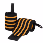 Power Lifting Bench Press Anti-sprain Professional Sports Pressure Booster Stripe Wrist Winding Elastic Bandage - Image 6