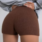 Fitness Shorts For Women High Waist Hip Lift Skinny Yoga Pants - Image 7