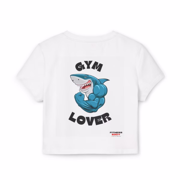 Fitness-Inspired Women's Baby Tee - Image 2