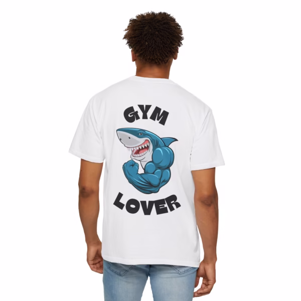 Fitness Shark Unisex T-Shirt - Gym Lover, Workout Apparel, Exercise Top, Casual Wear, Gift for Fitness Enthusiasts - Image 8
