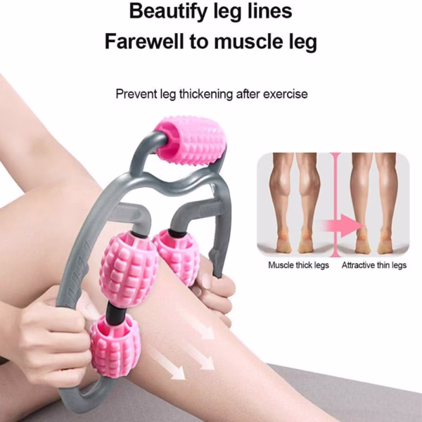 U Shape Trigger Point Massage Roller - Image 7